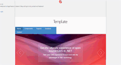 Desktop Screenshot of demo.sageframe.com